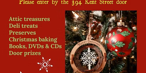 Christmas Bazaar - A Fine Tradition Since 1927!