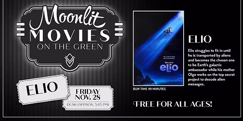 Moonlit Movies on The Green - Elio