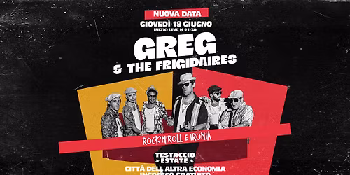 Greg & The Frigidaires Live @ Citt\u00e0 dell'Altra Economia