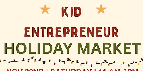 Holiday Market by Kid Entrepeneurs