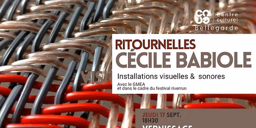 \u2734\ufe0f Vernissage : Ritournelles \ud83d\udd39Ce\u0301cile Babiole
