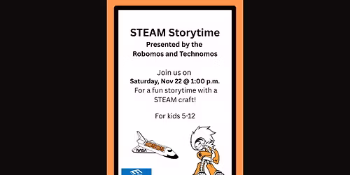 STEAM Storytime with the Robomos and Technomos
