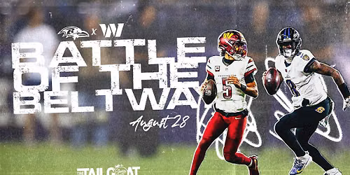The TailGOAT: Battle of the Beltway \u2013 Ravens vs. Commanders