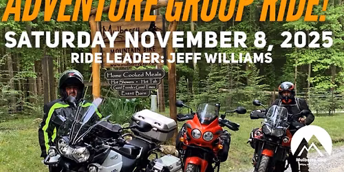Mulberry Gap's Autumn ADV Group Ride (November 8, 2025)
