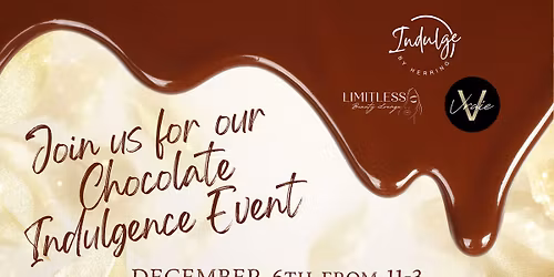 Chocolate Indulgence \ud83c\udf6b Boozy Hot Chocolate \u2022 Chocolate Facials \u2022 Sweet Treats & Relaxation