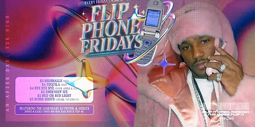 FLIP PHONE FRIDAYS AT OAK & THORNE