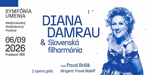 Diana Damrau & Slovenská filharmónia - Opera gala — Námestie pred Pradiarňou 1900, Páričkova ulica, Bratislava