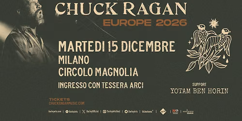 Chuck Ragan | Europe 2026 | Live in Milano
