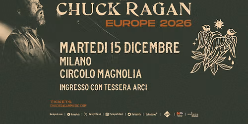 Chuck Ragan | Europe 2026 | Live in Milano