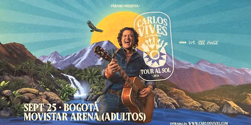 Carlos Vives en Concierto: Bogotá | Tour al Sol ☀️