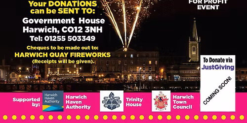 Harwich Quay New Year Fireworks!