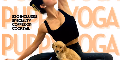 Puppy Yoga with Kinective Fitness Club and Second Sunrise Rescue