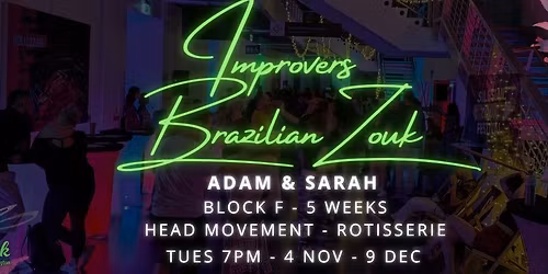 Brazilian Zouk - Head Movements - Rotisserie