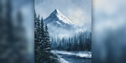 Fresh Mountain Air - Paint Along (& NA Sip)