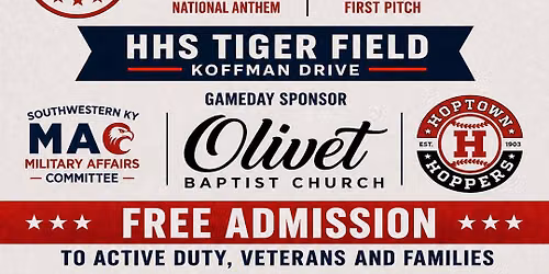Military Appreciation Night at the Hoppers
