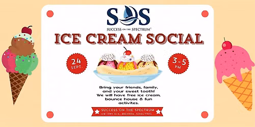 Free Autism Ice Cream Social!
