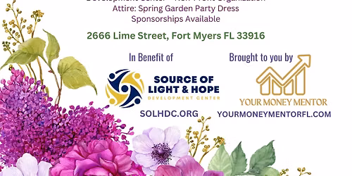 2nd Annual Sisters in Bloom Garden Party