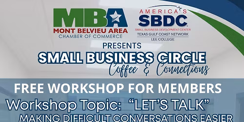 Small Business HR Workshop - Let's Talk: Making Difficult Conversations Easier