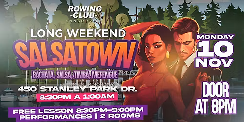 SALSATOWN at the ROWING CLUB