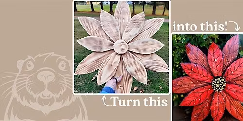 DIY Wooden Poinsettia Workshop