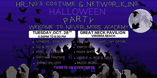 HRNG's  Halloween Party - Welcome to Nevermore