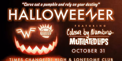 Halloweener - A Spooky Celebration of the  Music of Weezer and Ween