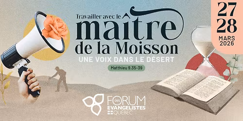 Forum des \u00e9vang\u00e9listes 2026