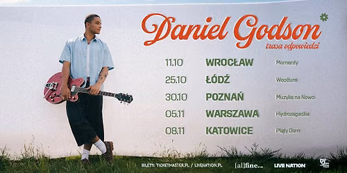 DANIEL GODSON \u2013 TRASA ODPOWIEDZI \u2013 Official Event, 25.10.2026, Wooltura, \u0141\u00f3d\u017a