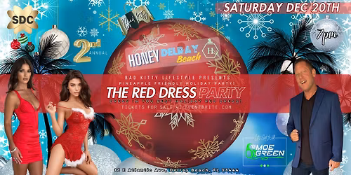 Bad Kitty Lifestyle Presents The 2nd Annual Red Dress Holiday Party!