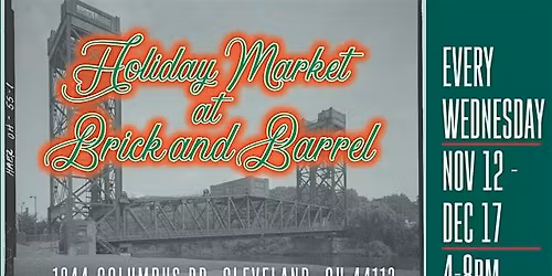 Brick & Barrel Brewing Beer Release Party and Holiday Market