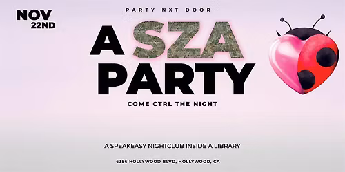 PND presents:  A Night of SZA