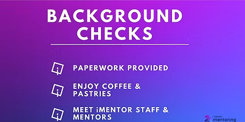 iMentor Chicago New Mentor Background Checks  - November 19, 2025