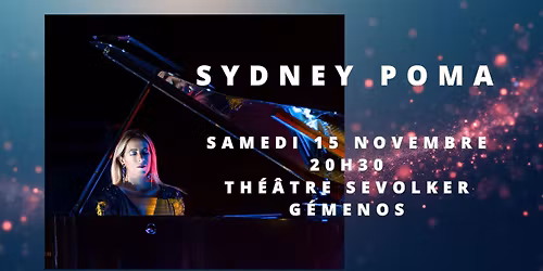 SYDNEY POMA - THEATRE SEVOLKER - GEMENOS - 15\/11\/25