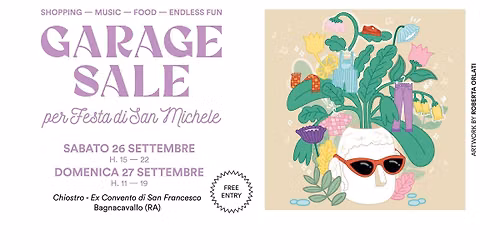 Garage Sale per Festa di San Michele