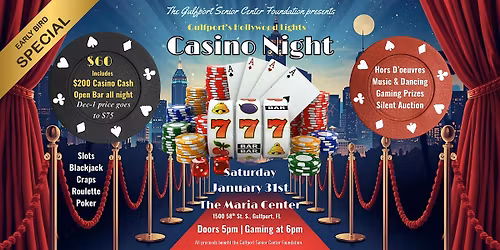 Gulfport's Hollywood Lights Casino Night