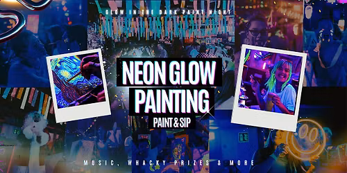 Neon Painting: Paint Your Own Cocktail