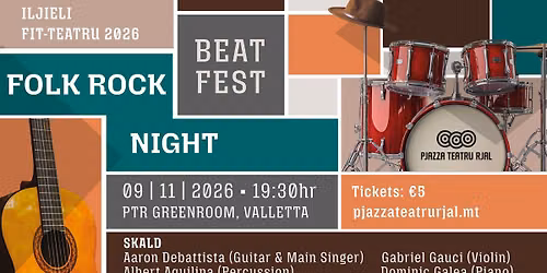 Iljieli fit-Teatru Beatfest \u2013 Folk Rock