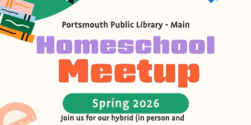 Homeschool Meetup Spring 2026