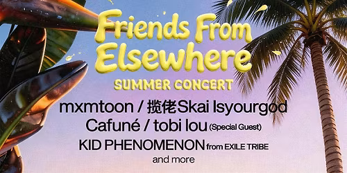 Friends From Elsewhere Summer Concert