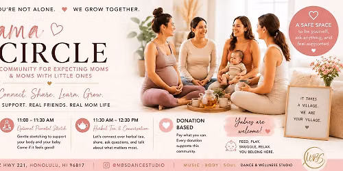 Mama & Pre-Mama Circle \ud83e\udd0d Stretching and Tea Time