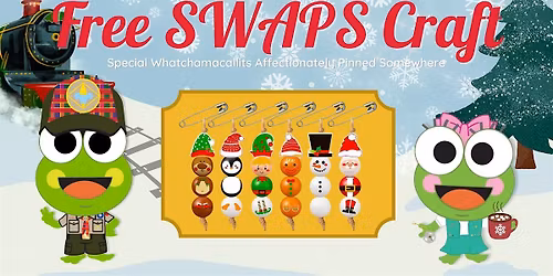 Free Holiday SWAPS craft at sweetFrog Kent Island