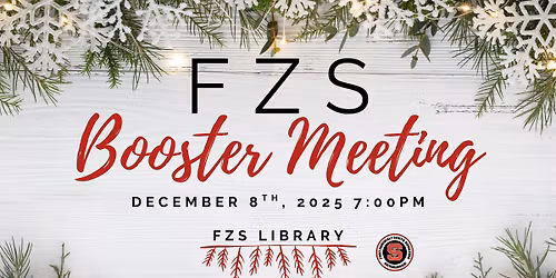 FZS Booster Club Meeting