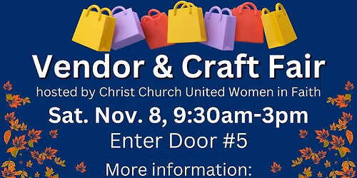 Fall Vendor & Craft Fair
