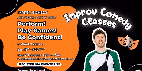 Introduction to Improv Comedy \u2014 Beginner\u2019s Course!