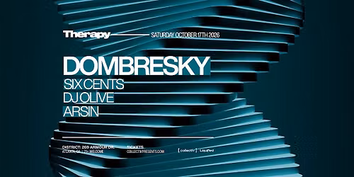 DOMBRESKY | Saturday October 17th 2026 | District Atlanta