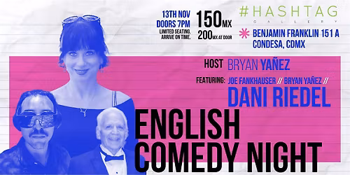 MejijicoCity: English Comedy Night