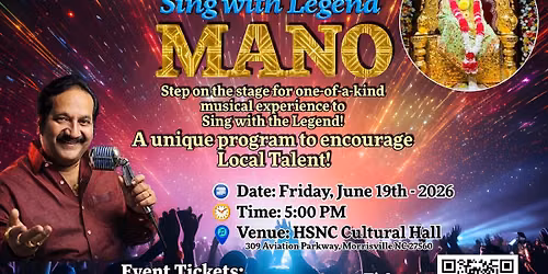 Sing with Legend: Mano
