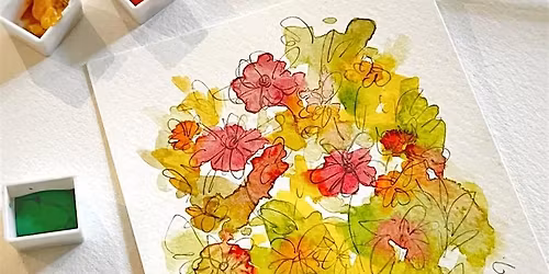 Aquarelle Floral Cards