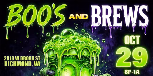 Boo\u2019s & Brews @ Harry\u2019s at Hofheimer