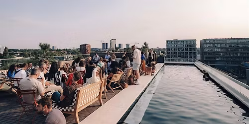 Offline Rooftop, Poolside & Sauna Hangout | Stretch & Fold